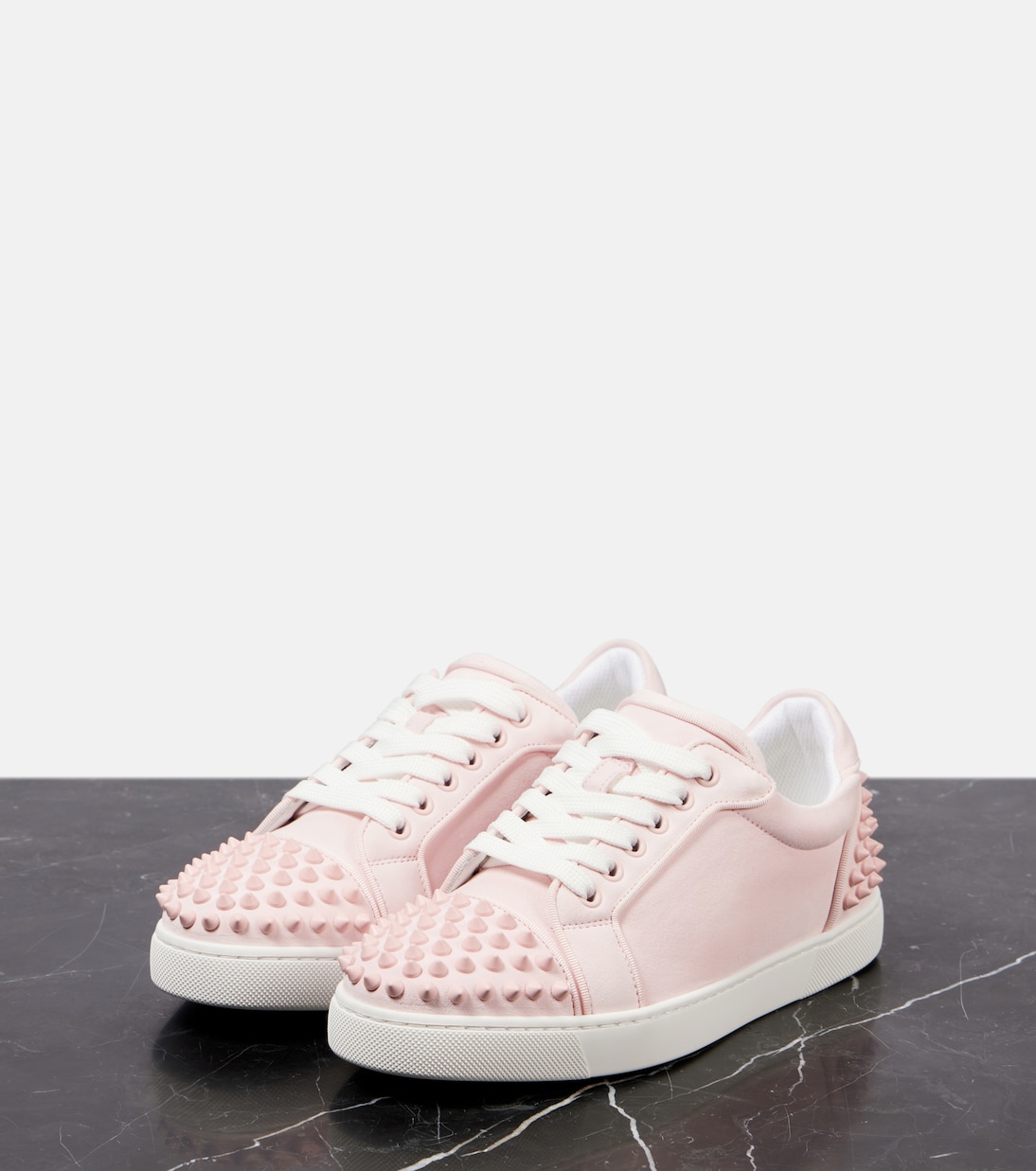 Vieira 2 studded leather sneakers | Christian Louboutin