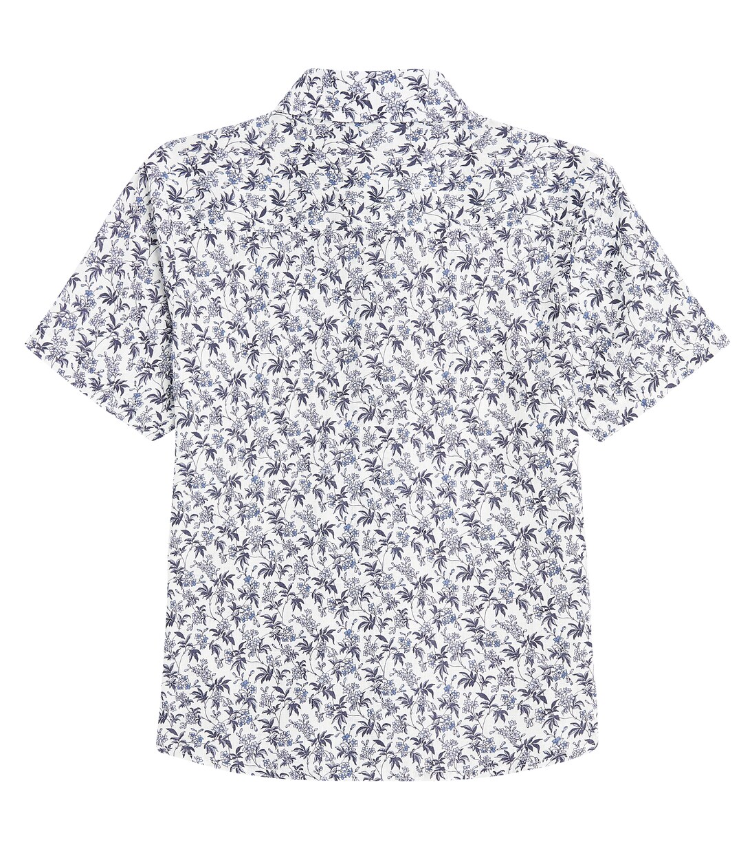 Francisco floral linen-blend shirt | La Coqueta