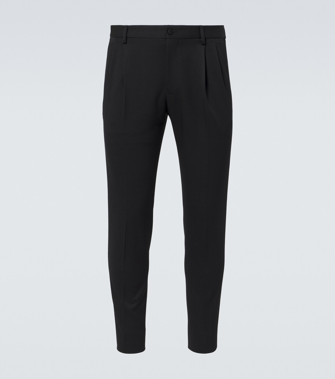 Wool-blend gabardine tuxedo pants | Dolce&Gabbana