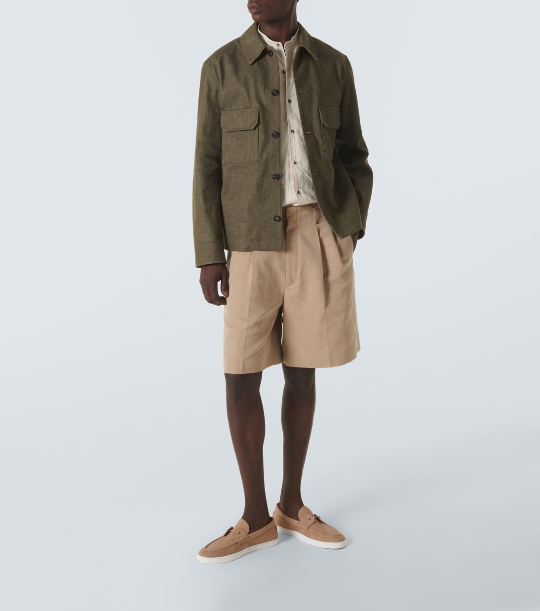 Chambeliboat leather boat shoes | Christian Louboutin