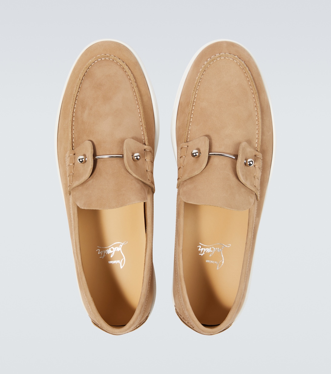 Chambeliboat leather boat shoes | Christian Louboutin