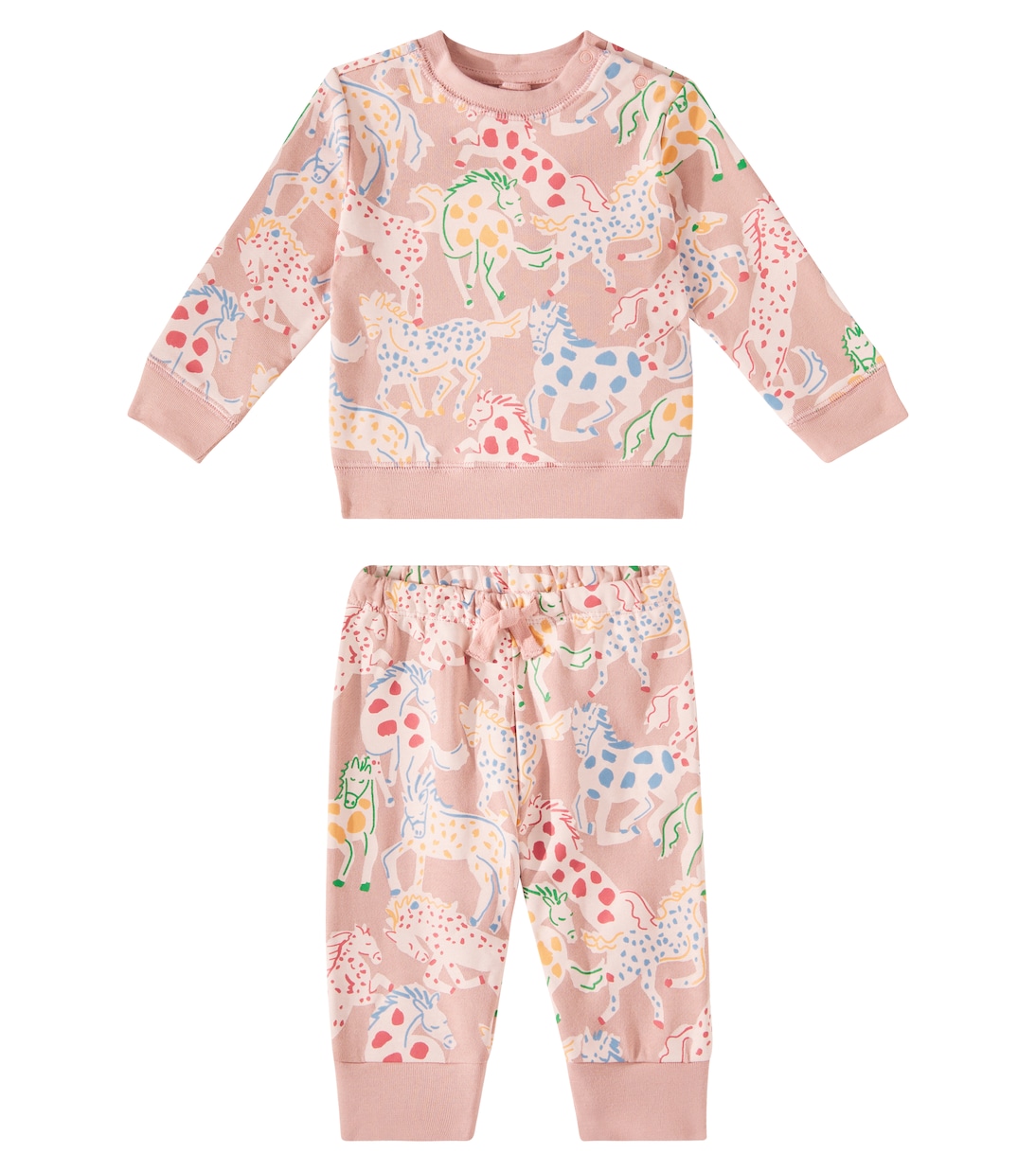 Baby Bedruckter Jogginganzug aus Baumwolle | Stella McCartney Kids