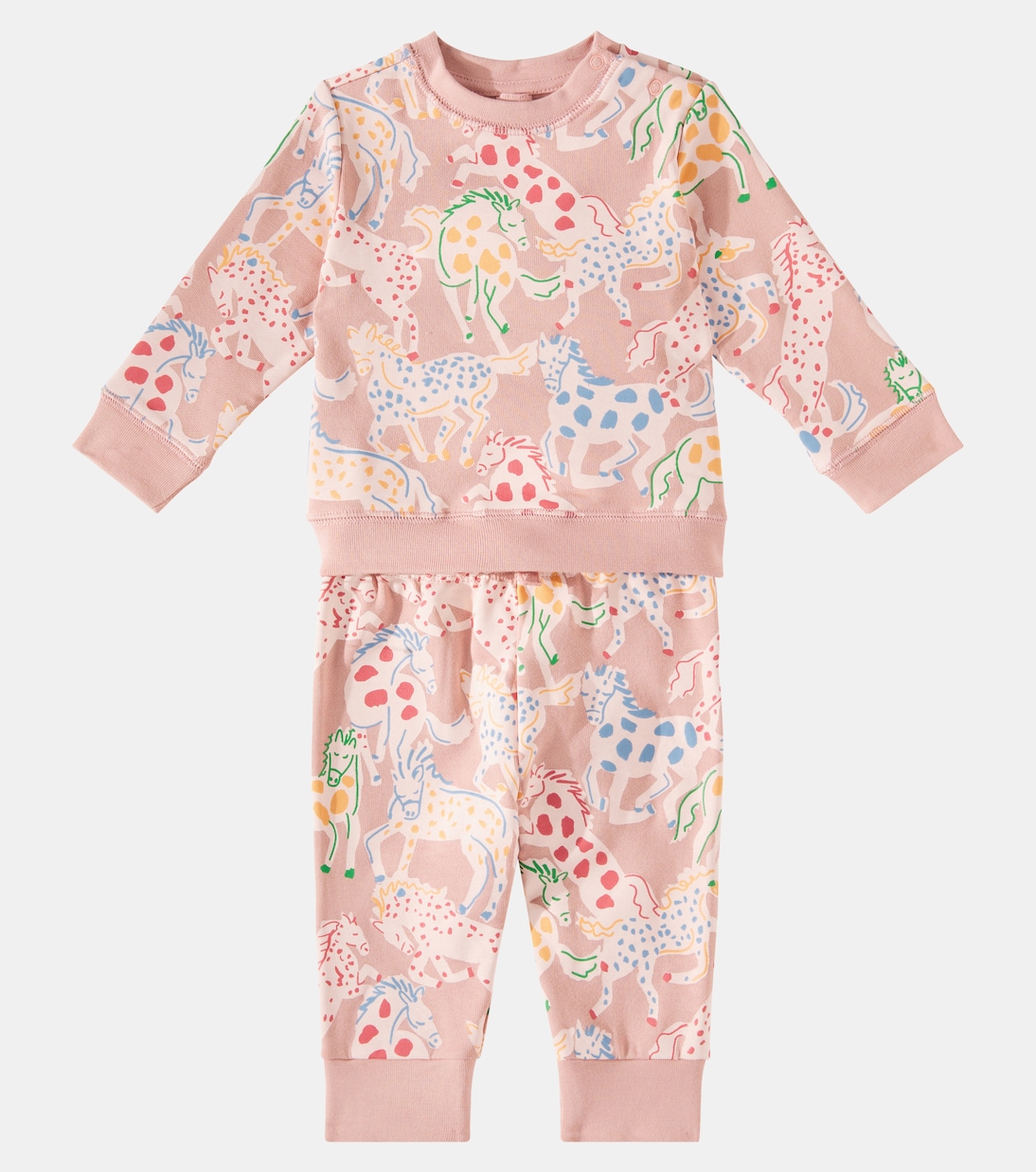 Baby Bedruckter Jogginganzug aus Baumwolle | Stella McCartney Kids