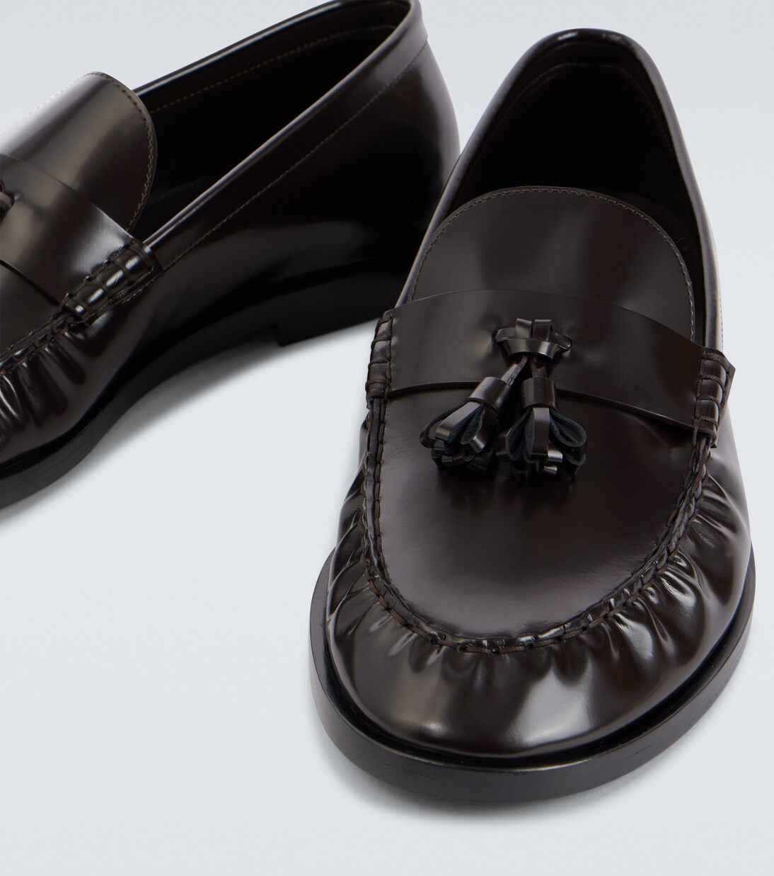 Classic leather loafers | The Row