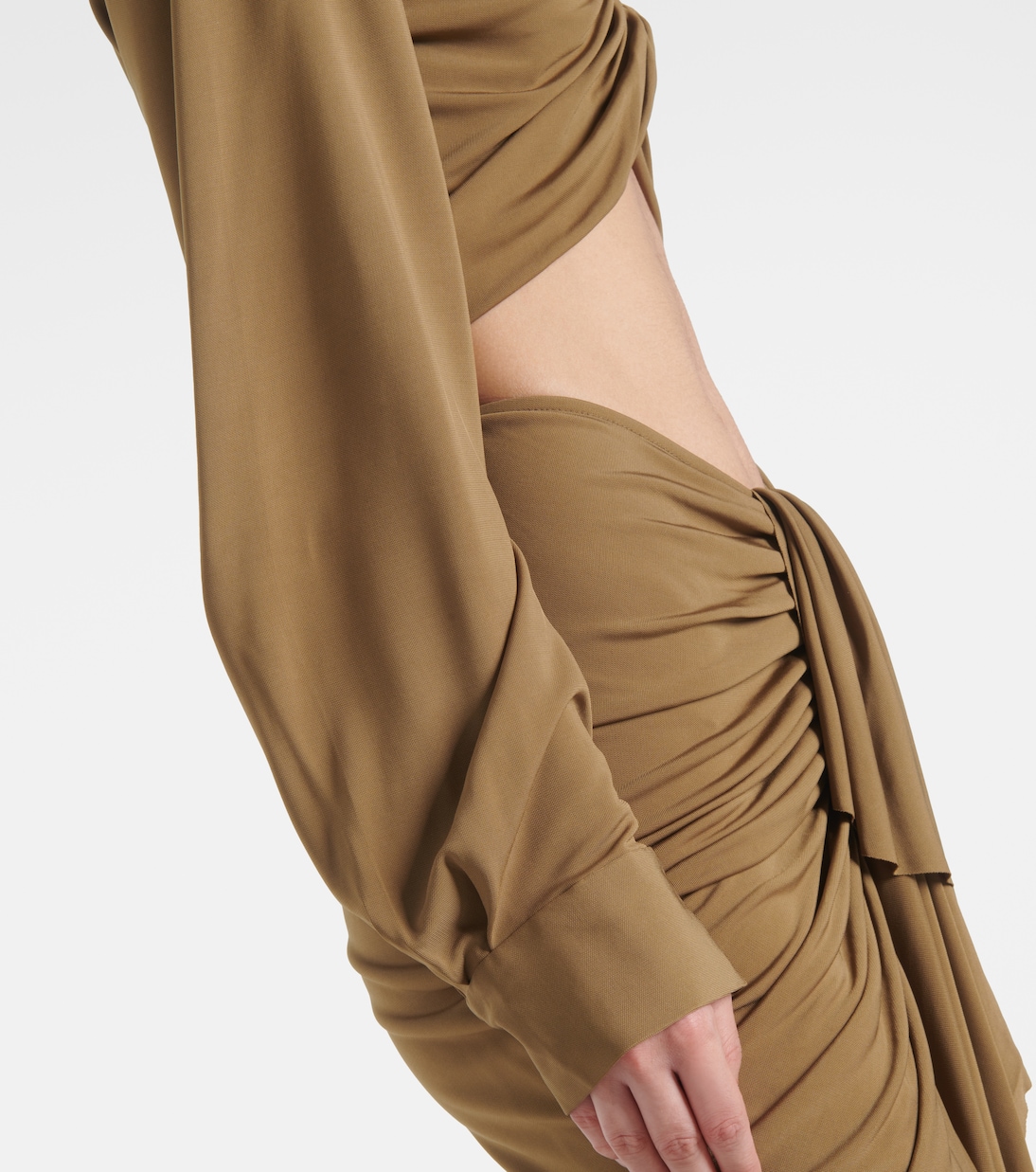 Vivenda jersey crop top | Christopher Esber