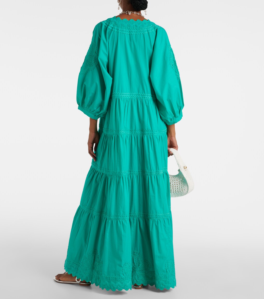 Maxikleid aus Baumwollpopeline | Juliet Dunn