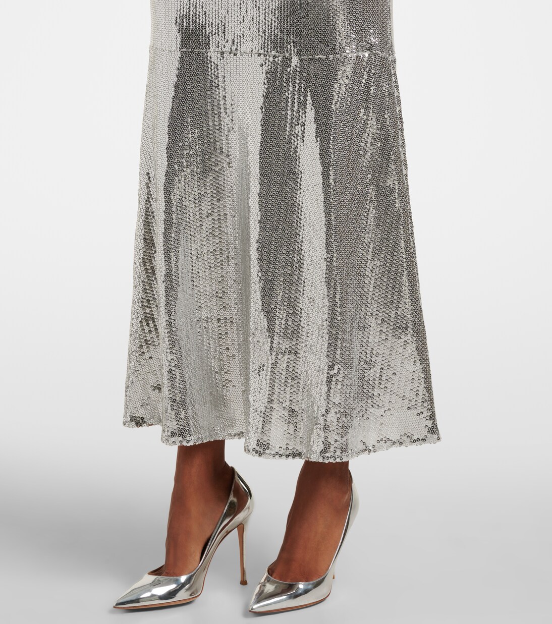 Robe midi à sequins | Rotate