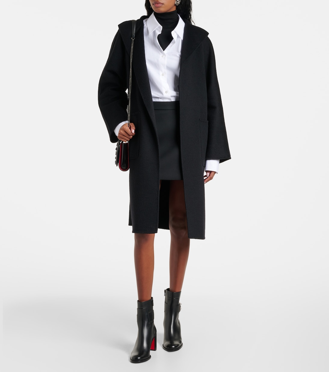 Ankle Boots Booty Lock 70 aus Leder | Christian Louboutin