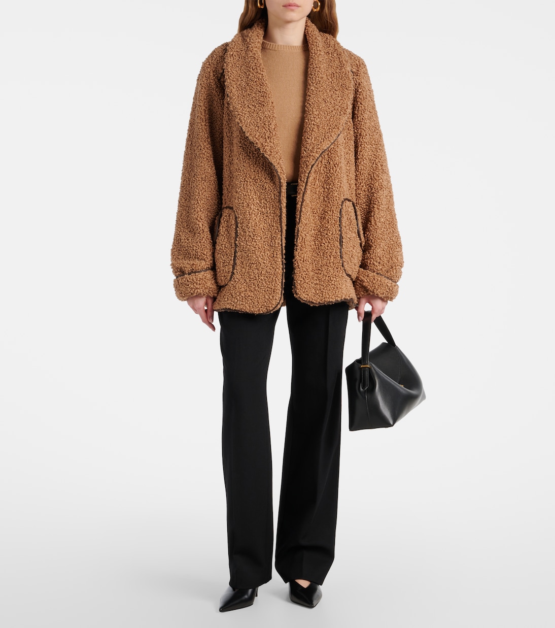 Jacke Kimia aus Teddyfleece | Simkhai