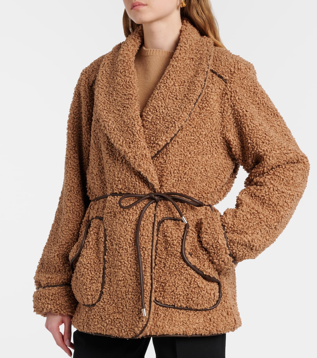 Jacke Kimia aus Teddyfleece | Simkhai