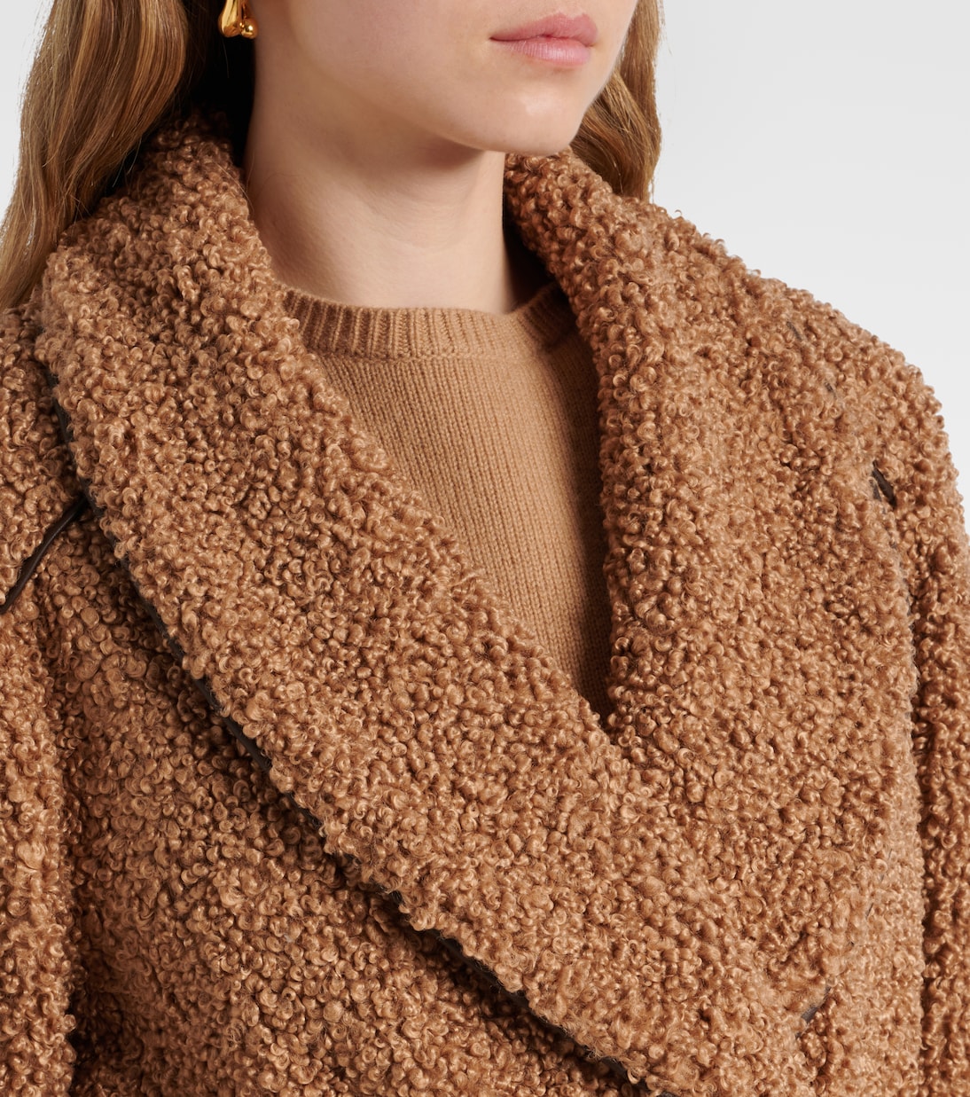 Jacke Kimia aus Teddyfleece | Simkhai