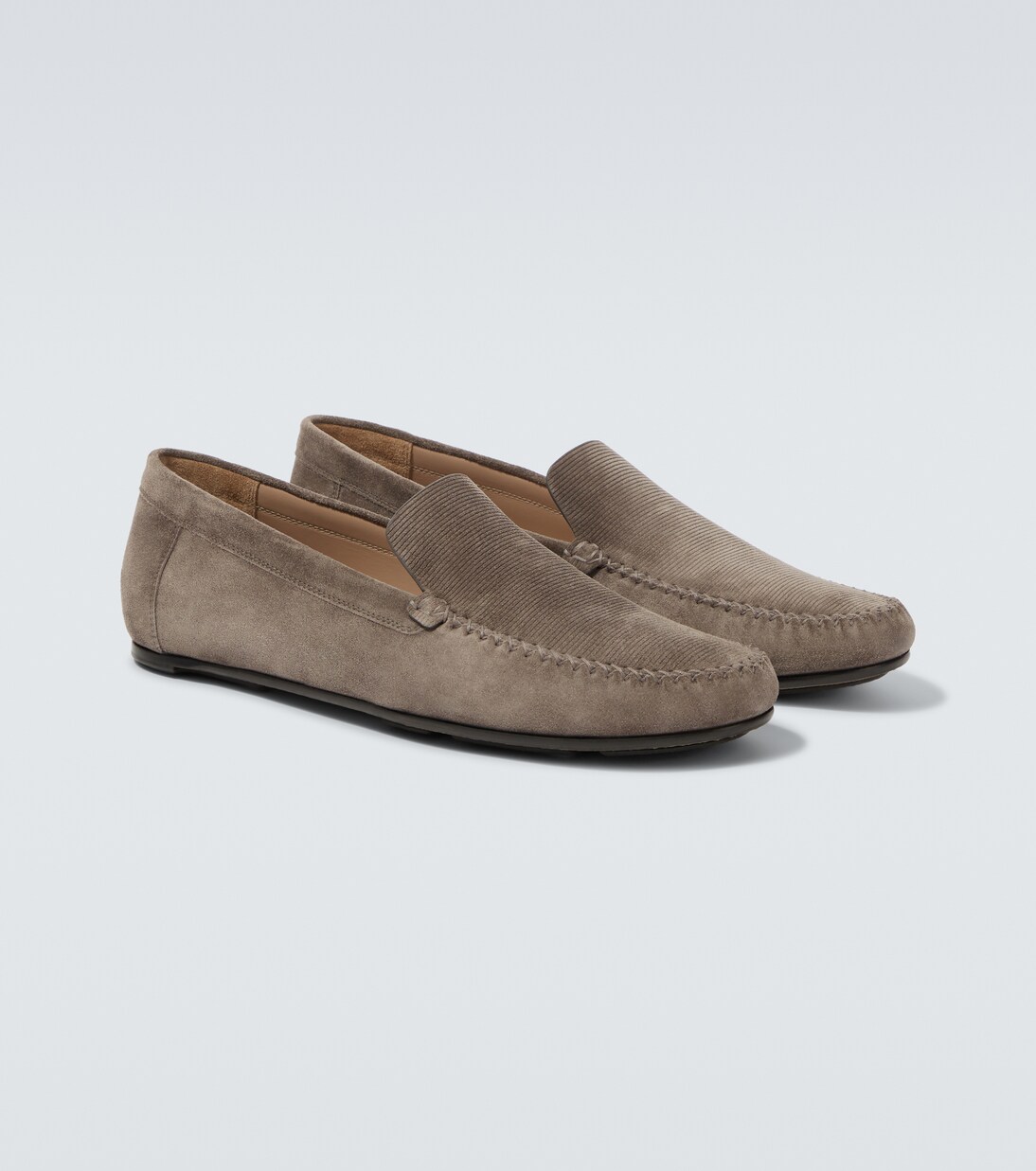 Slip-Ons Alder aus Veloursleder | Manolo Blahnik