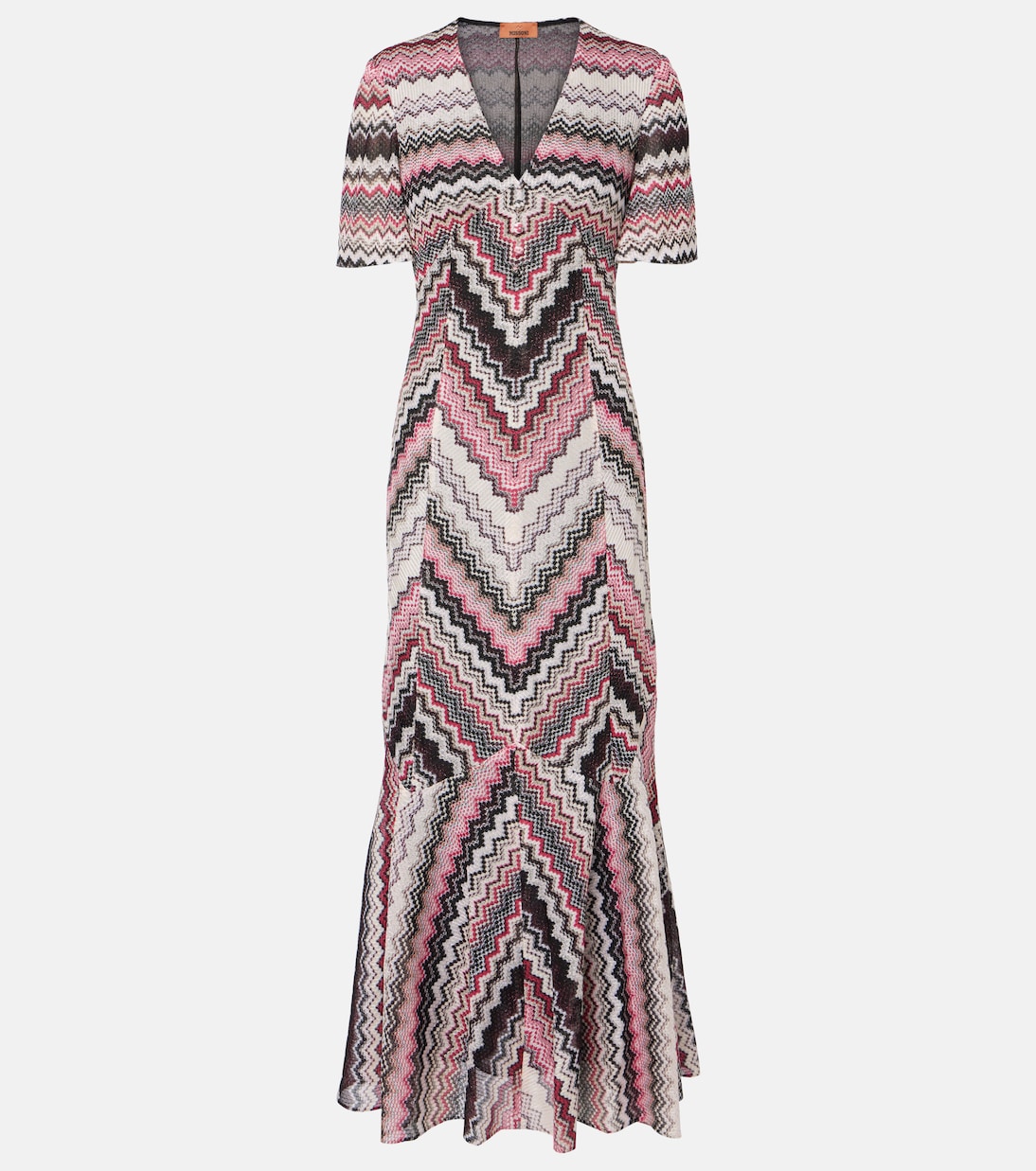 Maxikleid aus Häkelstrick | Missoni