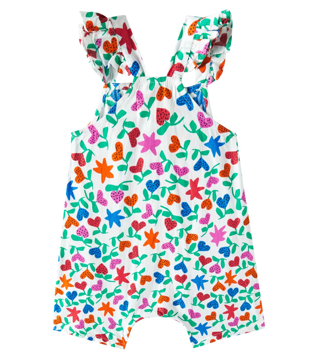 Baby floral cotton romper | Fábula