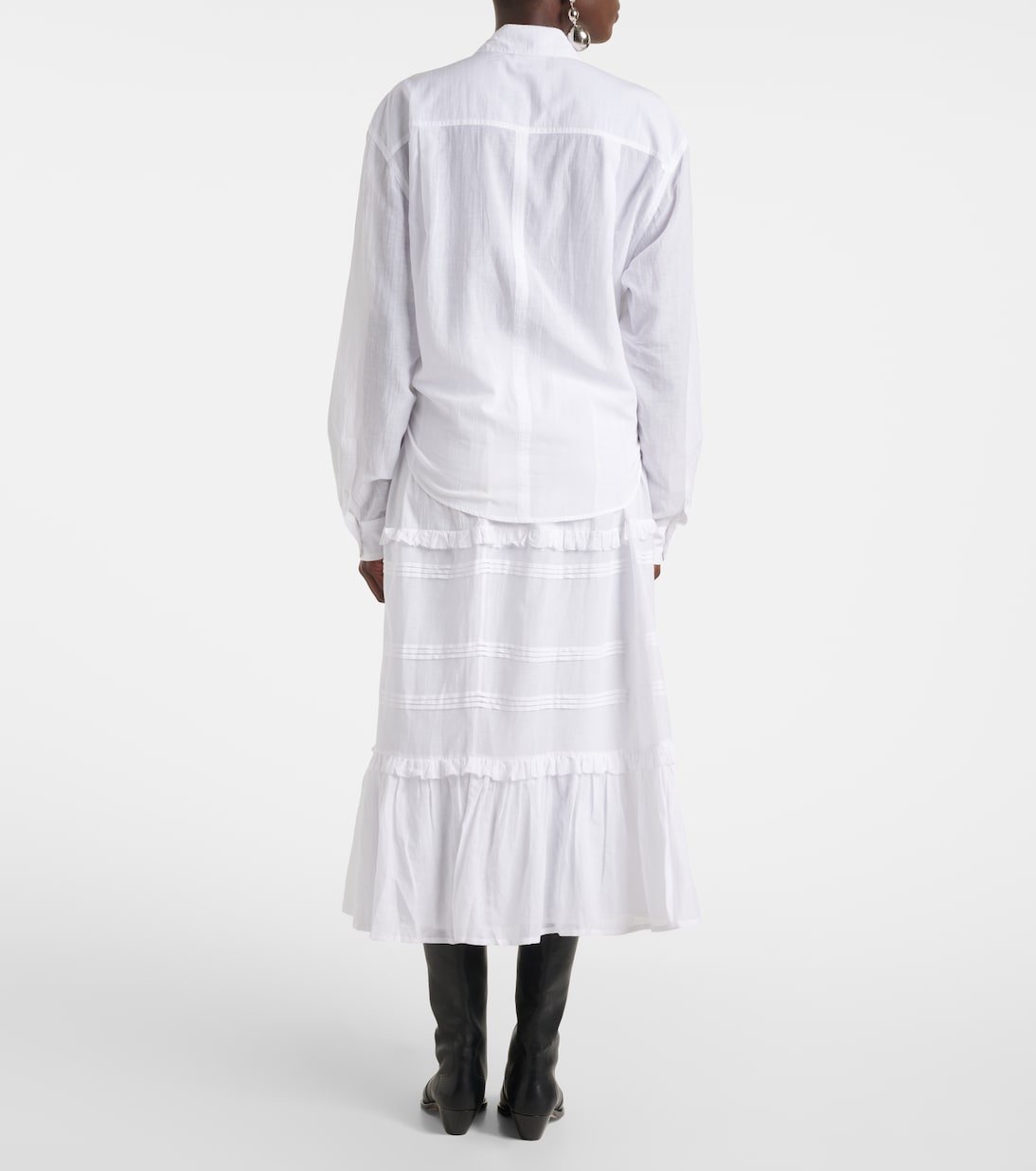 Bluse Nath aus einem Baumwollgemisch | Marant Etoile