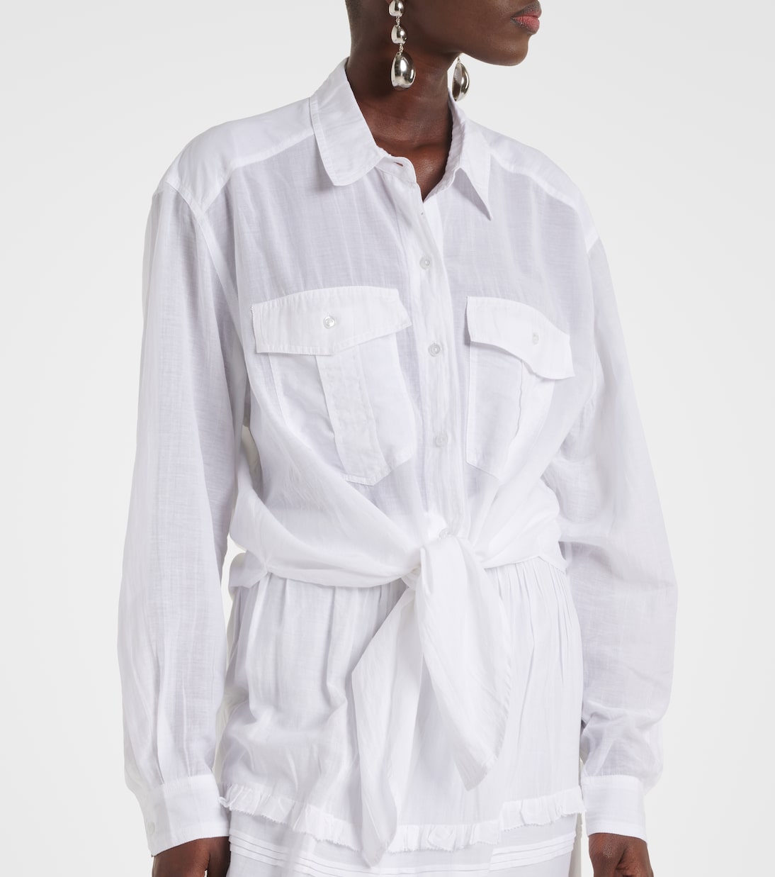 Bluse Nath aus einem Baumwollgemisch | Marant Etoile