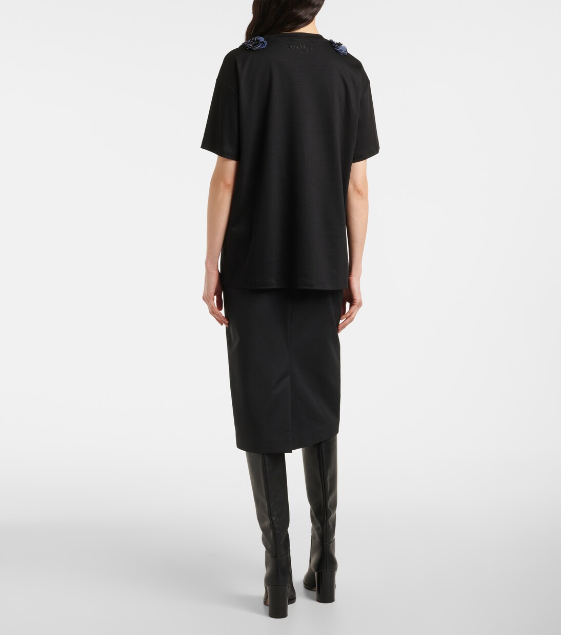 Verziertes Top Gennaio aus Jersey | Max Mara