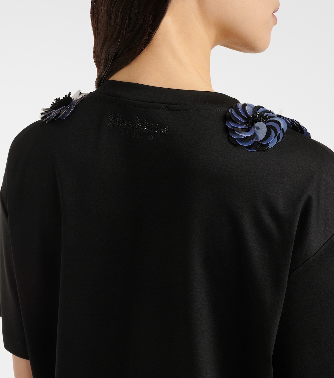 Verziertes Top Gennaio aus Jersey | Max Mara