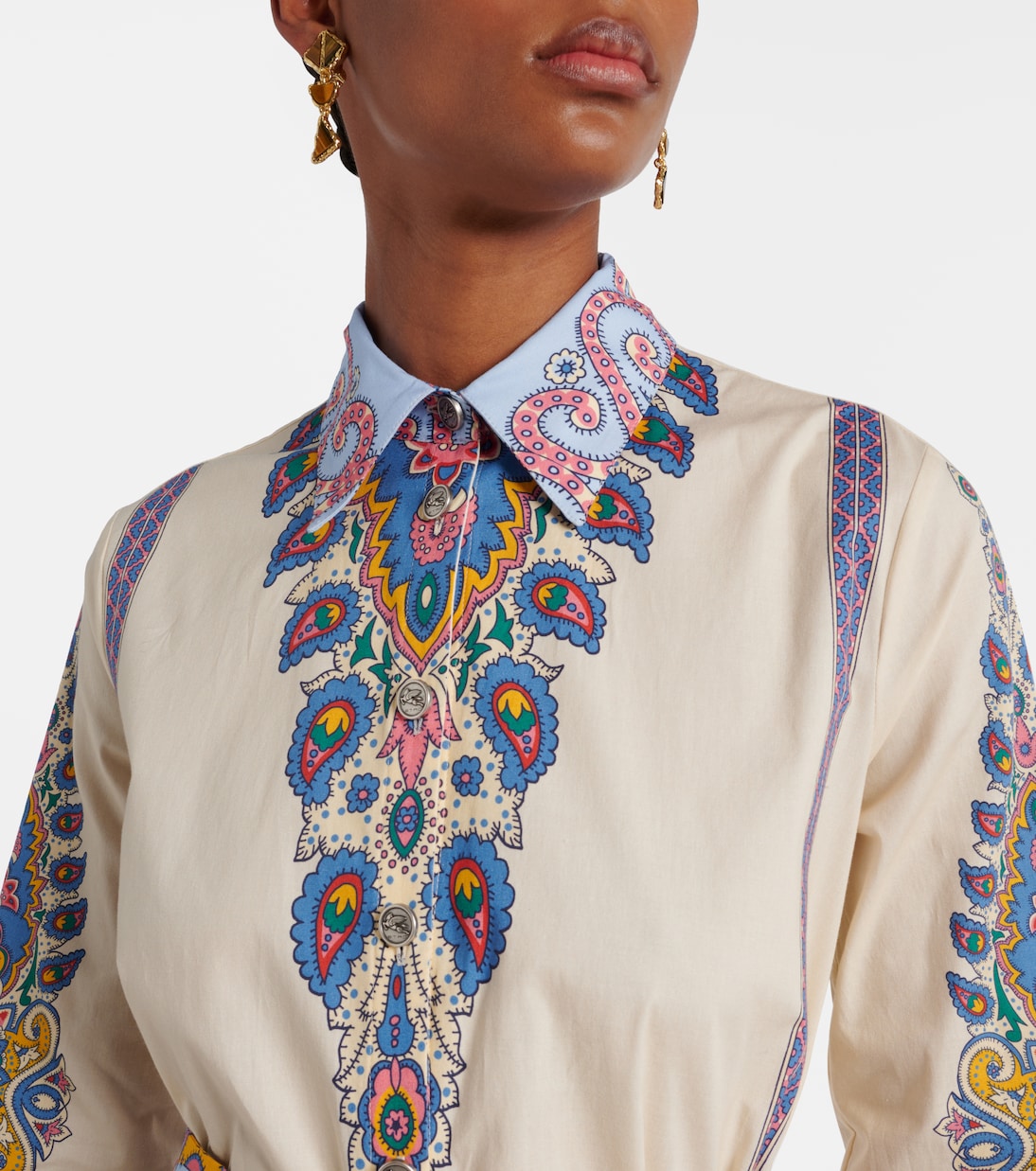 Bedrucktes Hemdblusenkleid | Etro