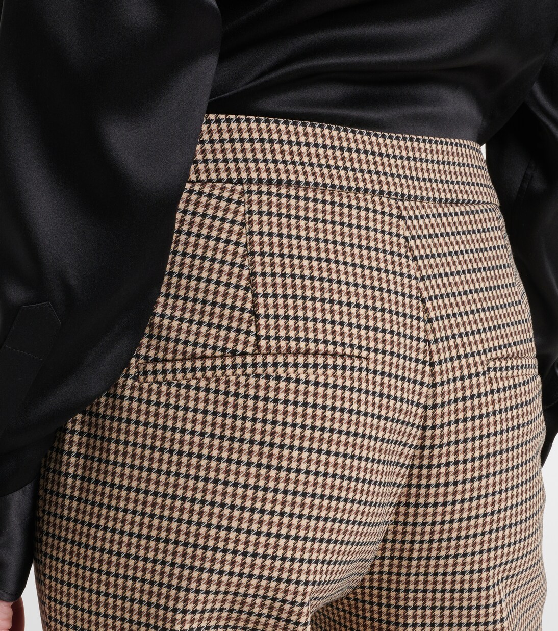 High-Rise Cropped-Hose Arte | Veronica Beard