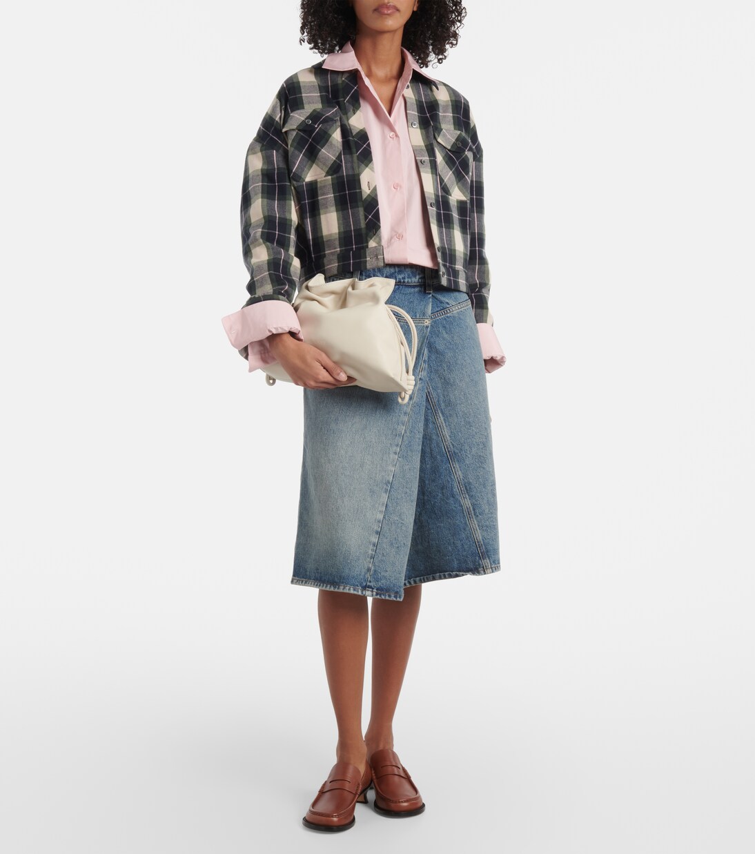 Clutch Flamenco Medium aus Leder | Loewe