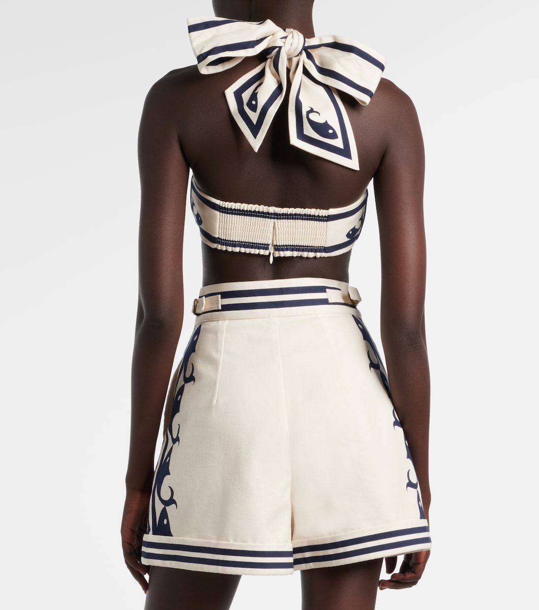 Bralette Marine aus Baumwolle | Alémais