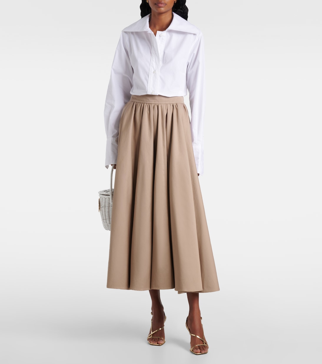 Camicia Violin in popeline di cotone | Patou