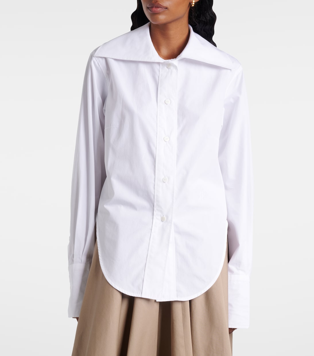 Camicia Violin in popeline di cotone | Patou