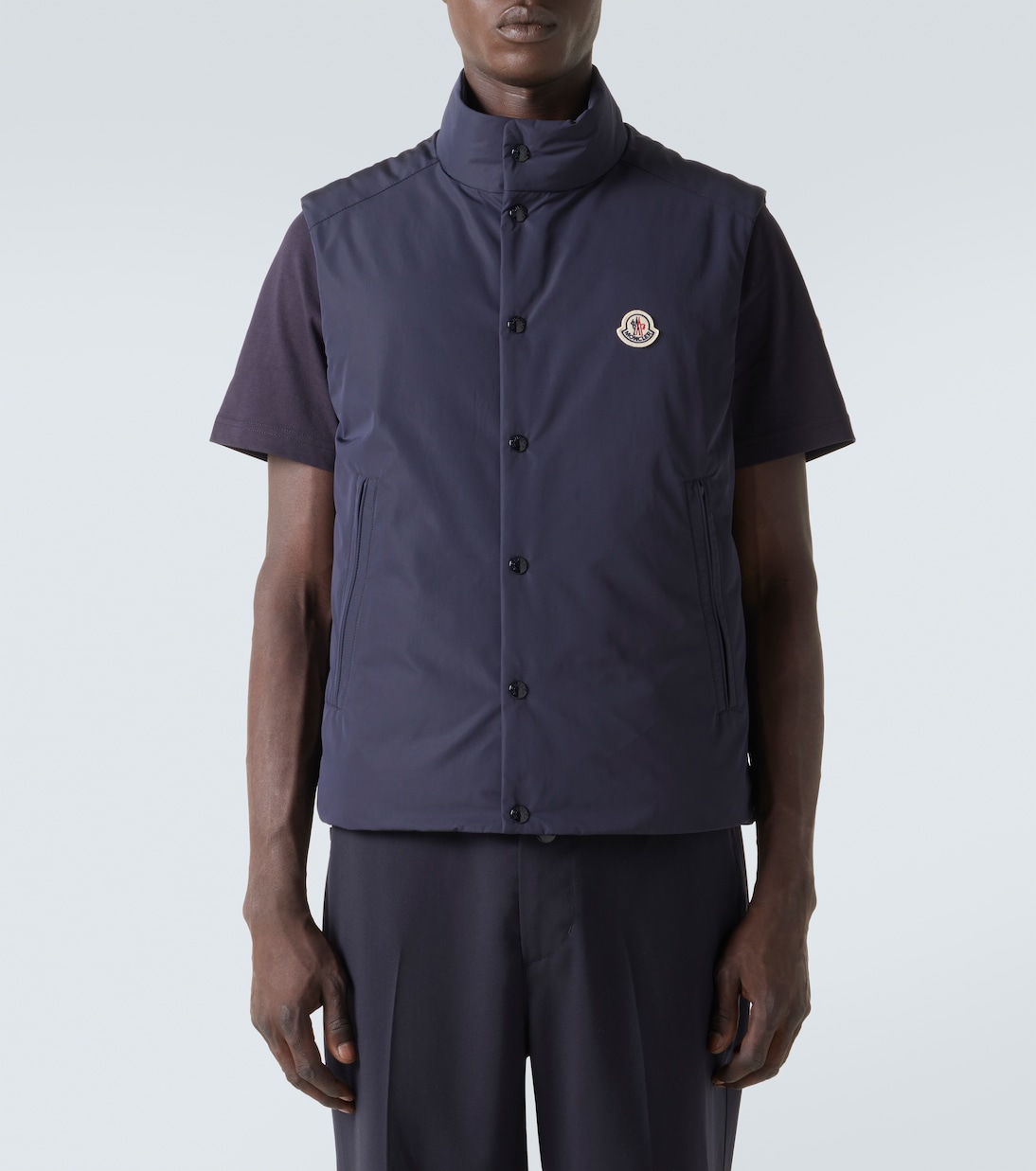 Logo down vest | Moncler