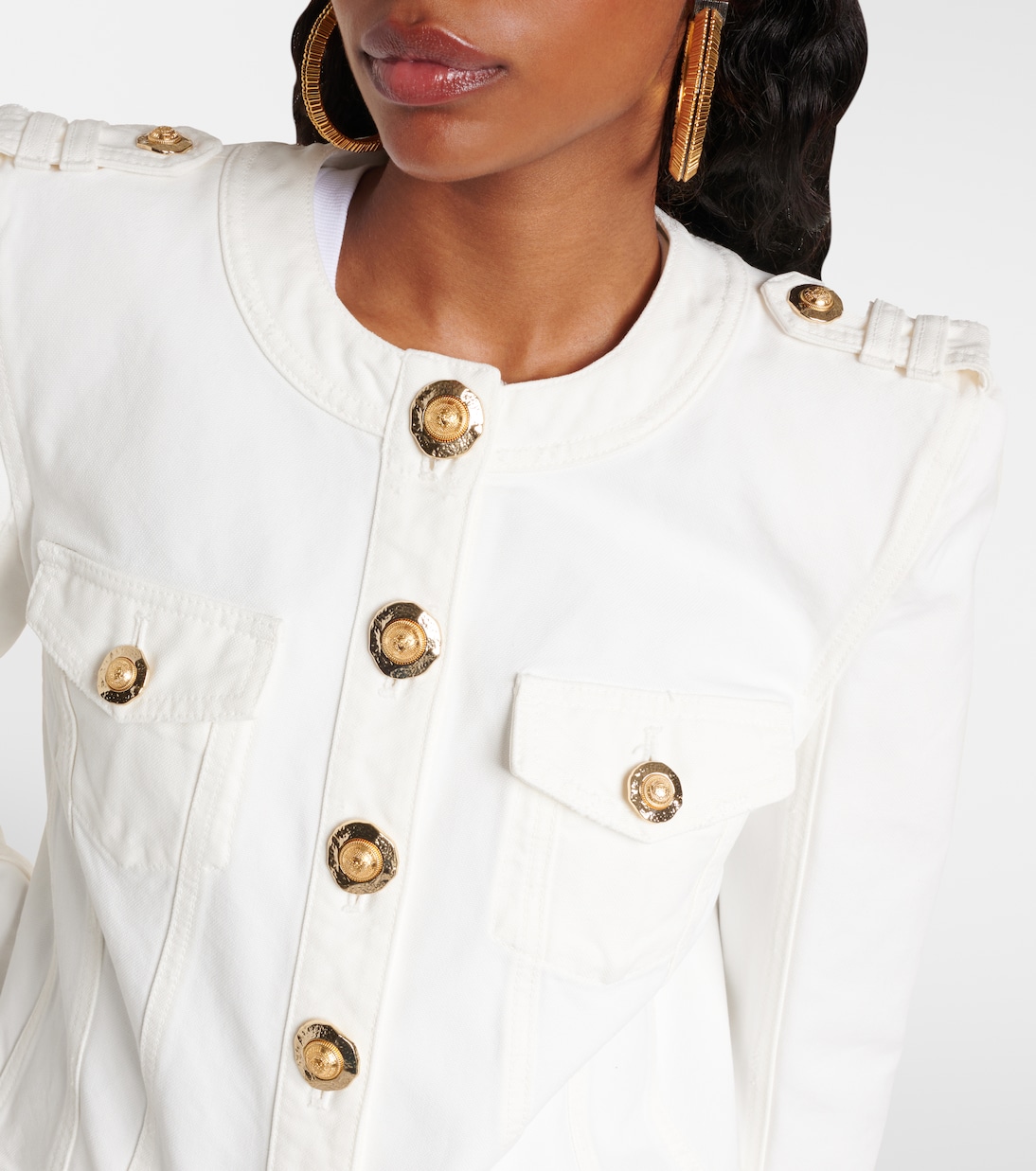 Jacke aus Baumwoll-Canvas | Balmain