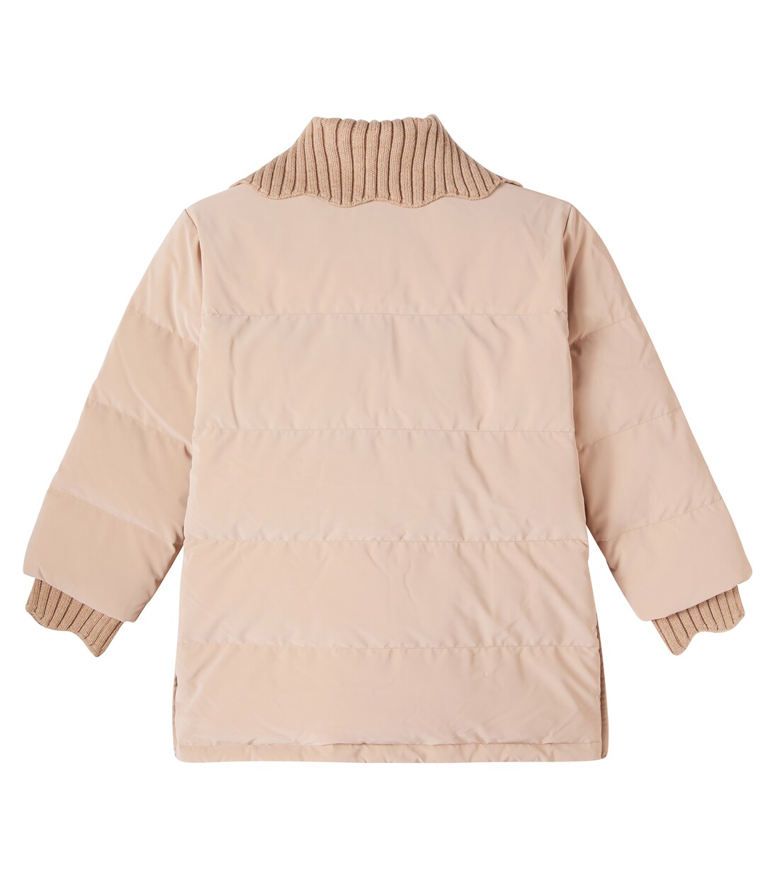 Logo down parka | Chloé Kids