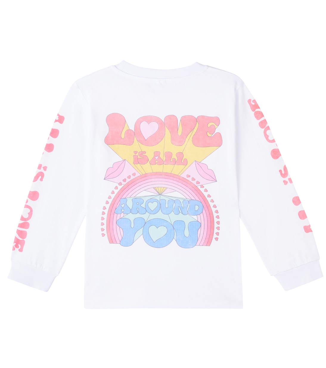 Bedrucktes Longsleeve aus Baumwoll-Jersey | Stella McCartney Kids