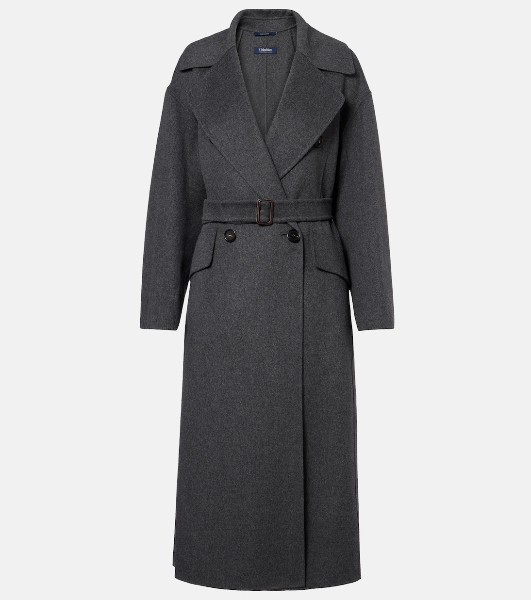Belted virgin wool coat | 'S Max Mara