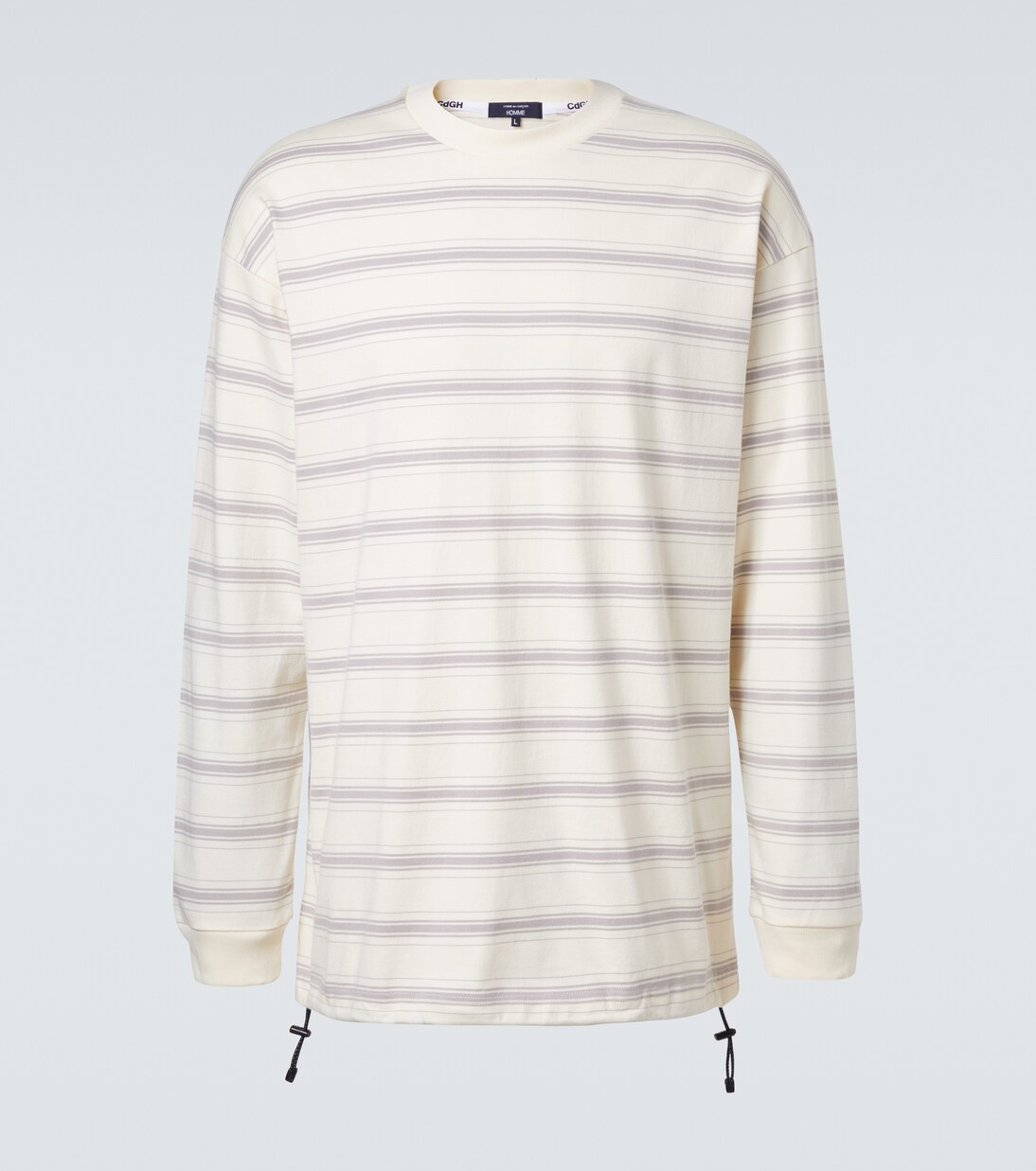 T-shirt rayé en coton | Comme des Garçons Homme