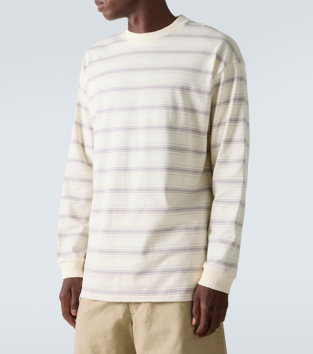 T-shirt rayé en coton | Comme des Garçons Homme