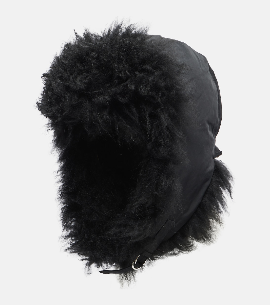 Shearling-trimmed down hat | Yves Salomon