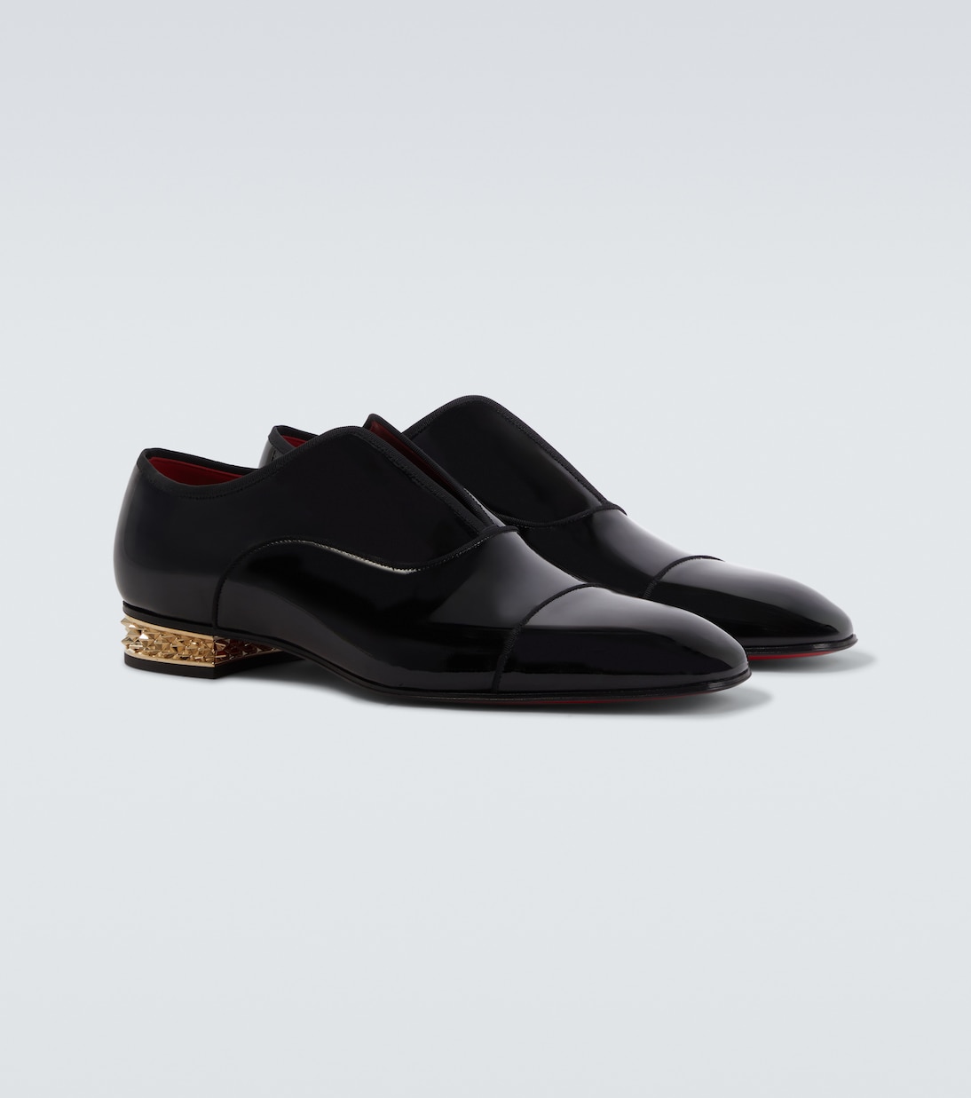 Alphamale Rocks patent leather Derby shoes | Christian Louboutin