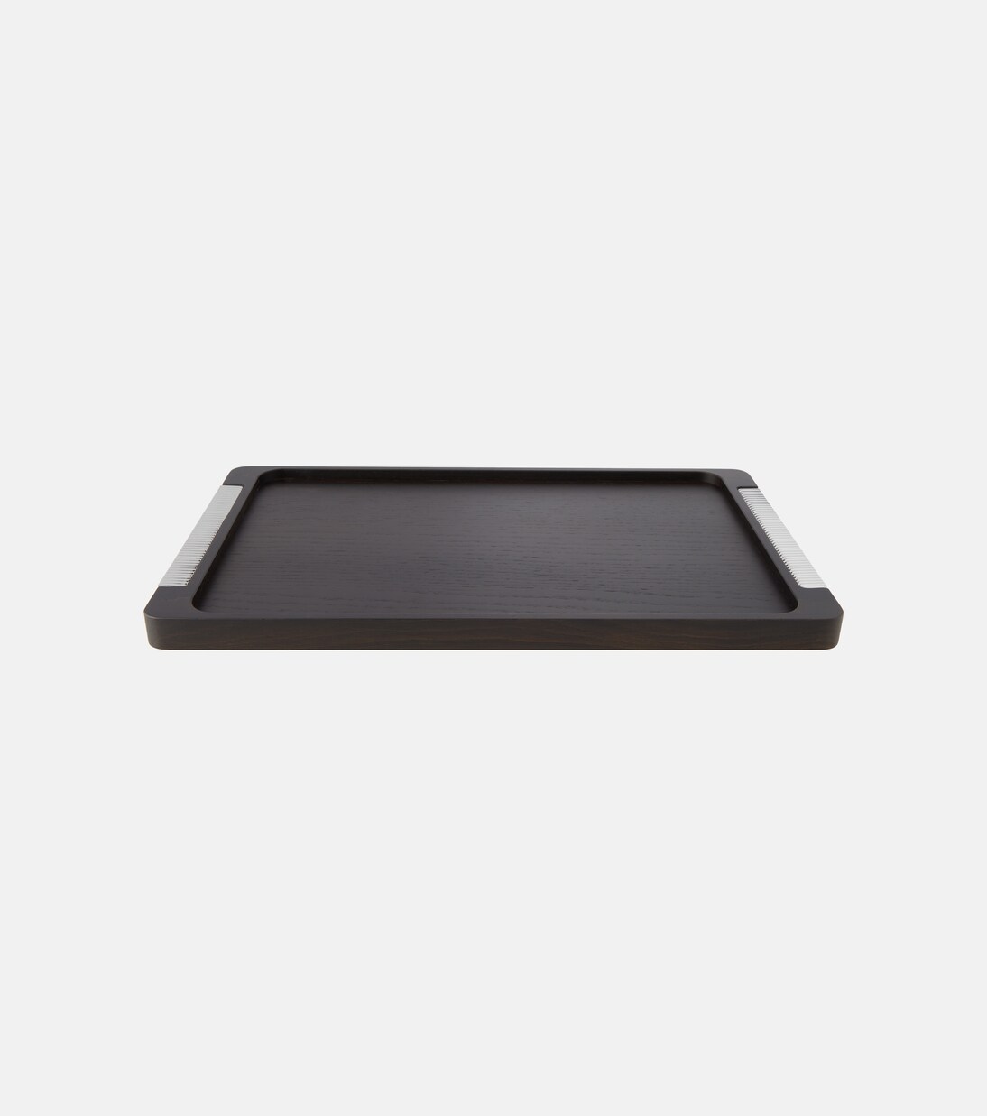 Bernadotte wooden and stainless steel tray by Sigvard Bernadotte | Georg Jensen