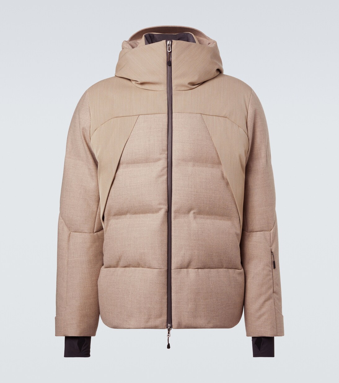 Nordend wool-blend down ski jacket | Sease