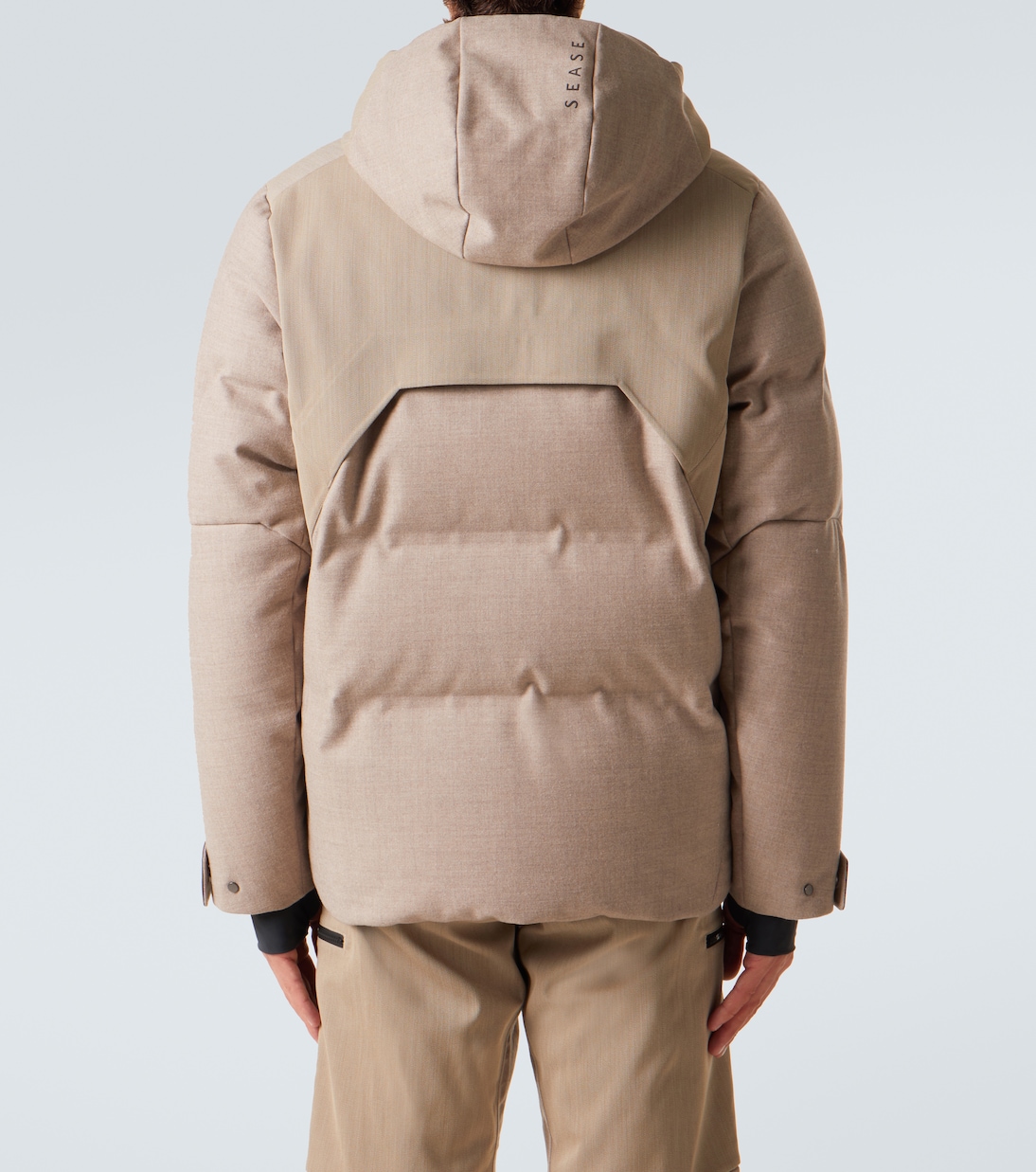 Nordend wool-blend down ski jacket | Sease