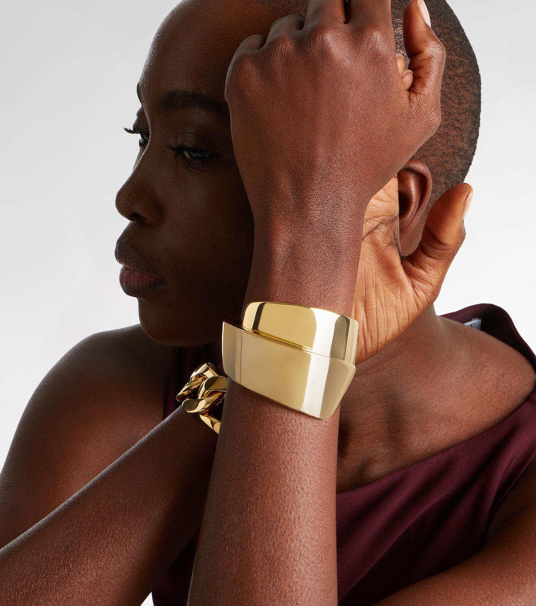 Divino 18kt gold cuff bracelet | Engelbert