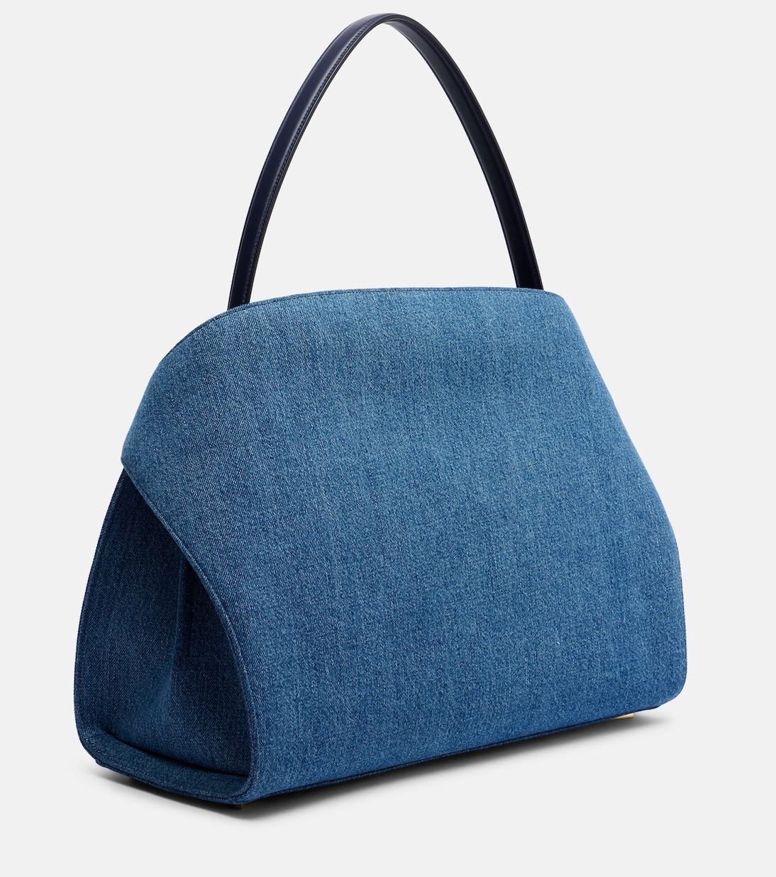 Hug Large denim tote bag | Ferragamo