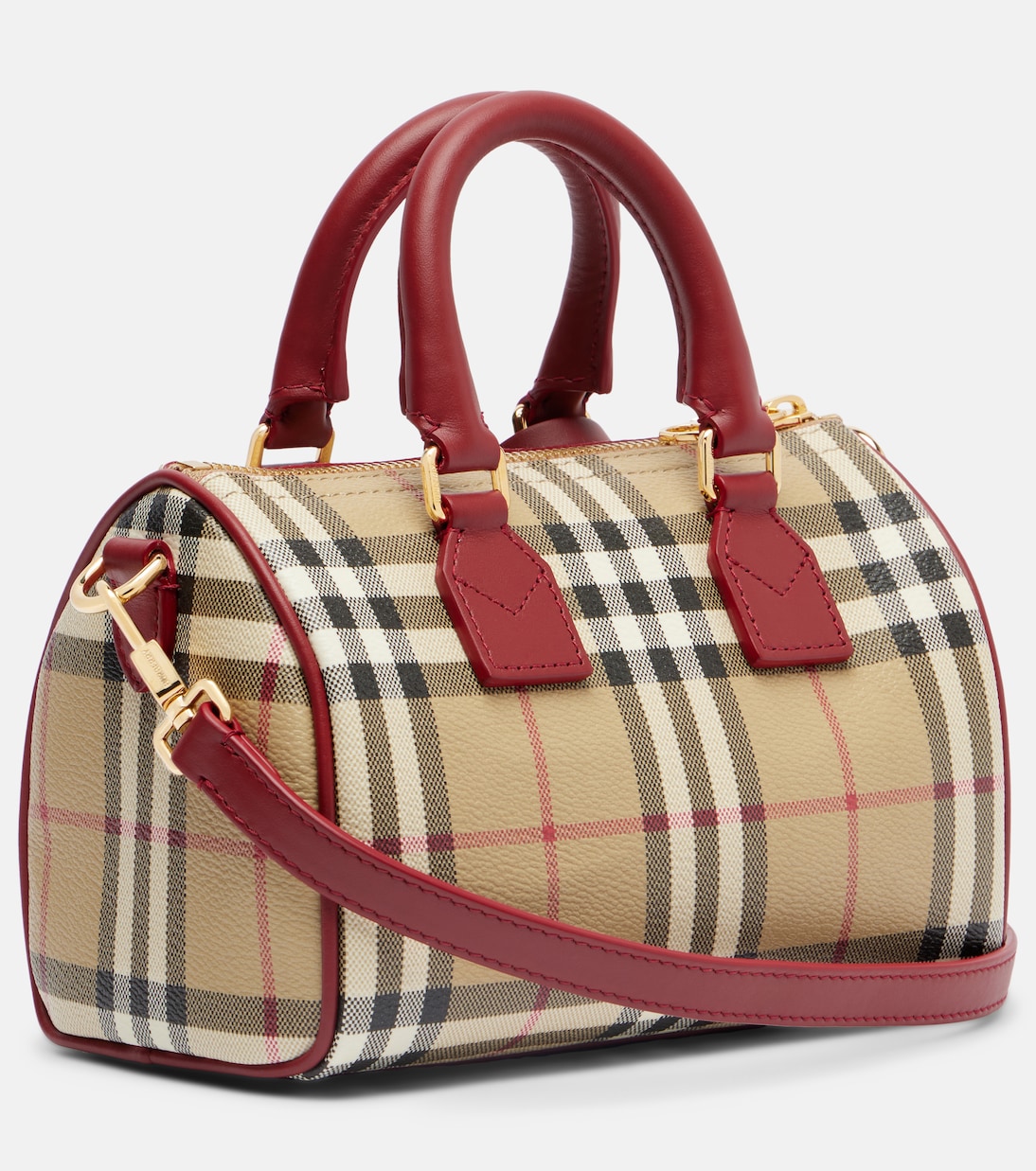 Sac Burberry Check Small en toile et cuir | Burberry