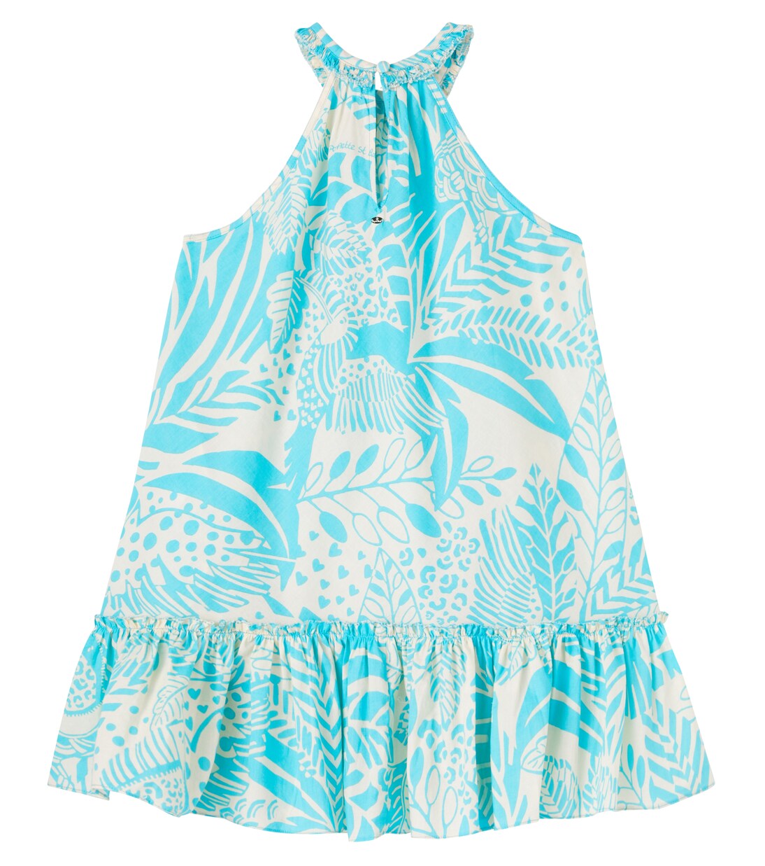 Cleo floral cotton dress | Poupette St Barth Kids