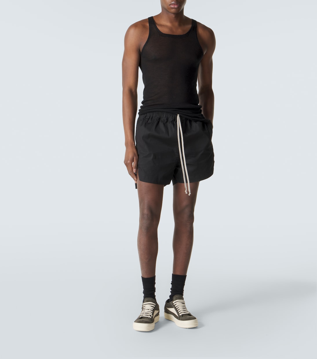 Sneakers Vintage aus Veloursleder | Rick Owens