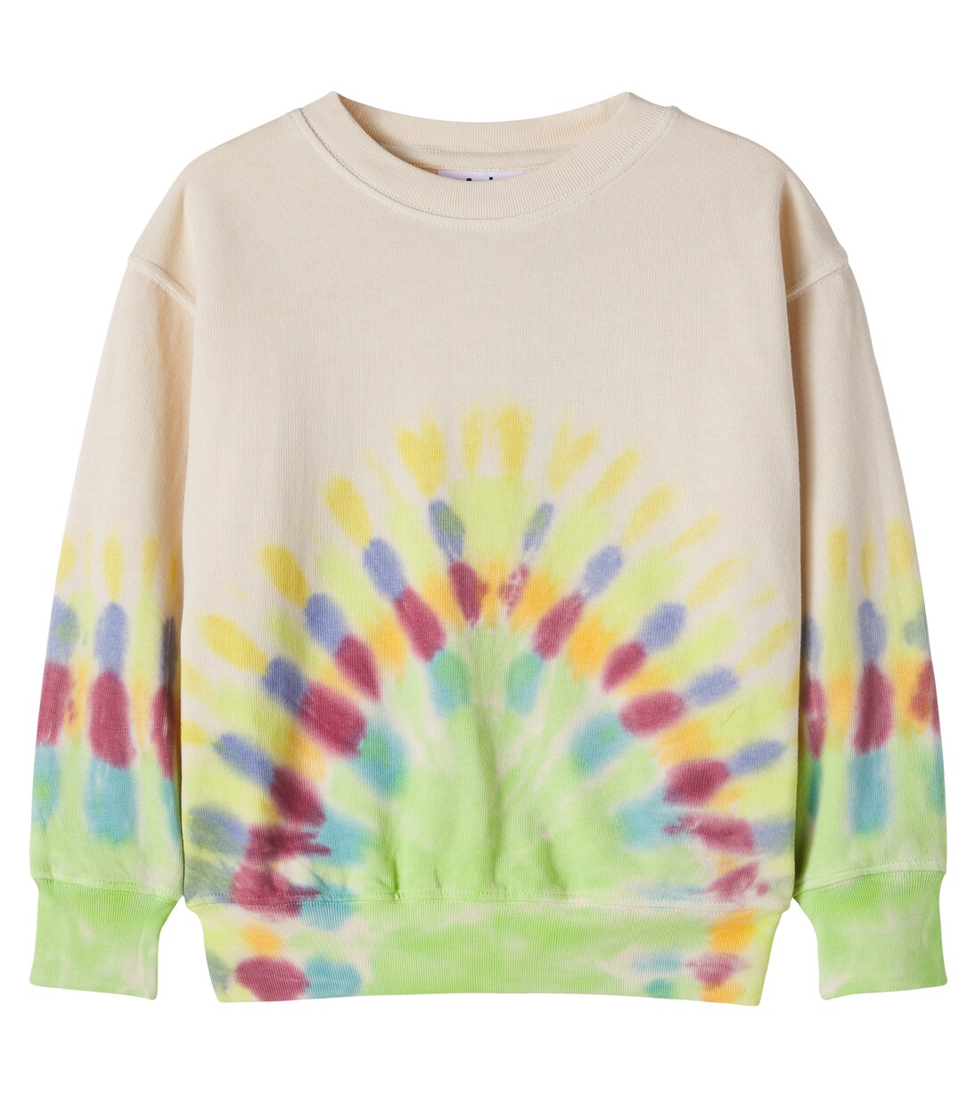Memphis tie-dye cotton sweatshirt | Molo
