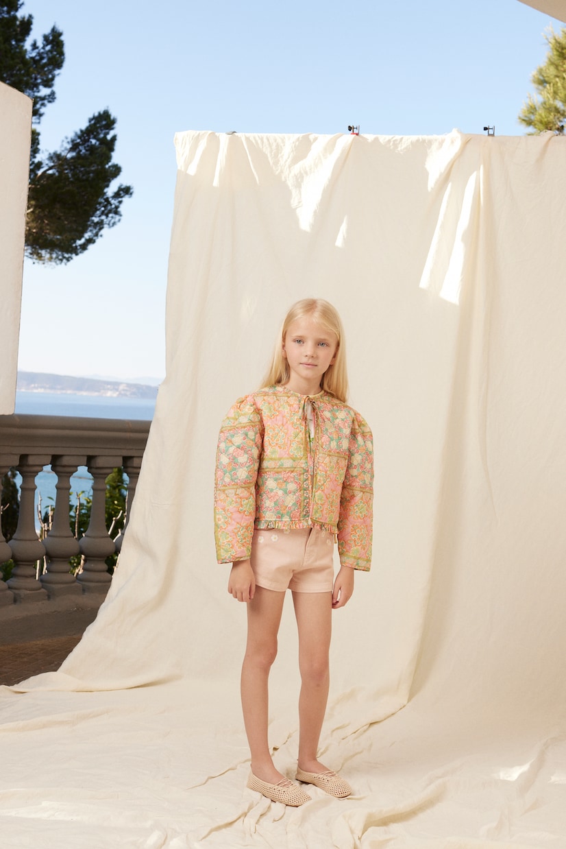 Claire花卉棉质夹克 | Bebe Organic