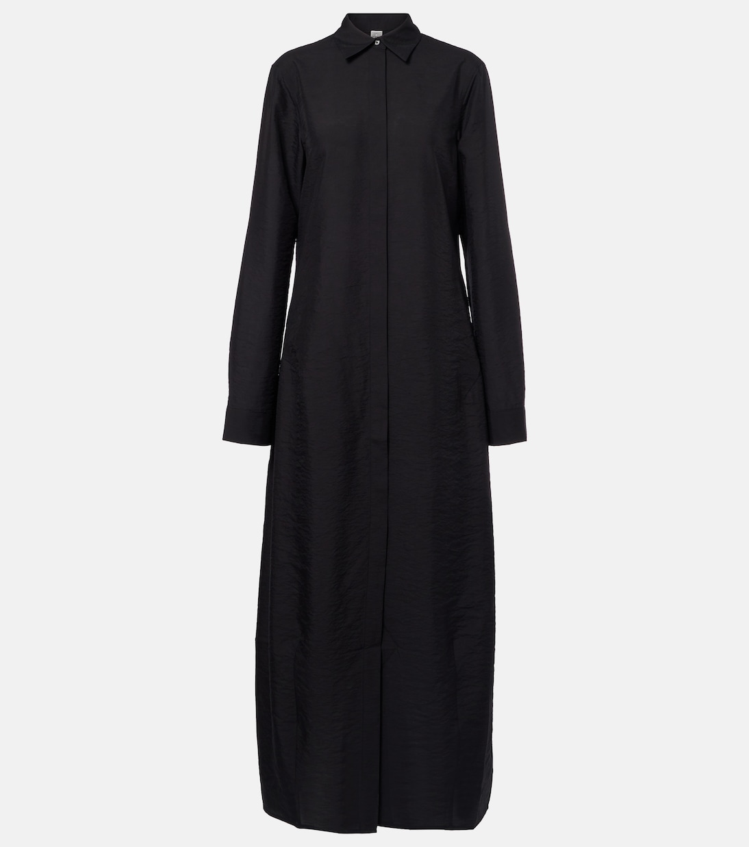 Silk-blend shirt dress | Toteme