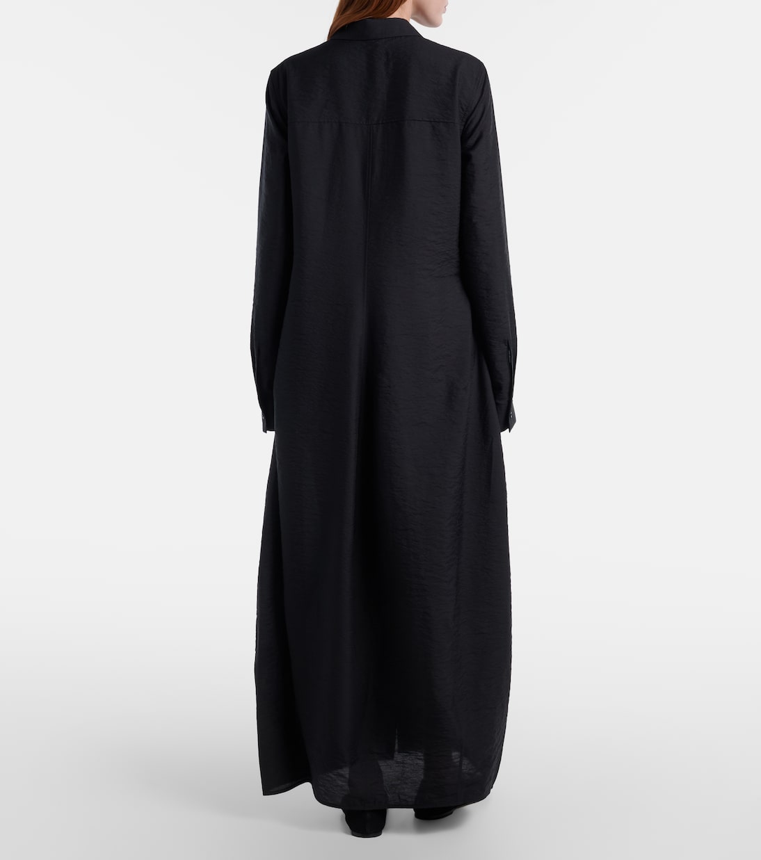 Silk-blend shirt dress | Toteme