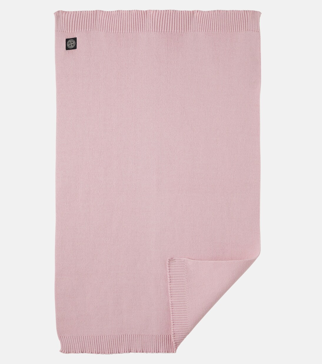 Baby cotton cardigan, sweatpants and blanket set | Stone Island Junior